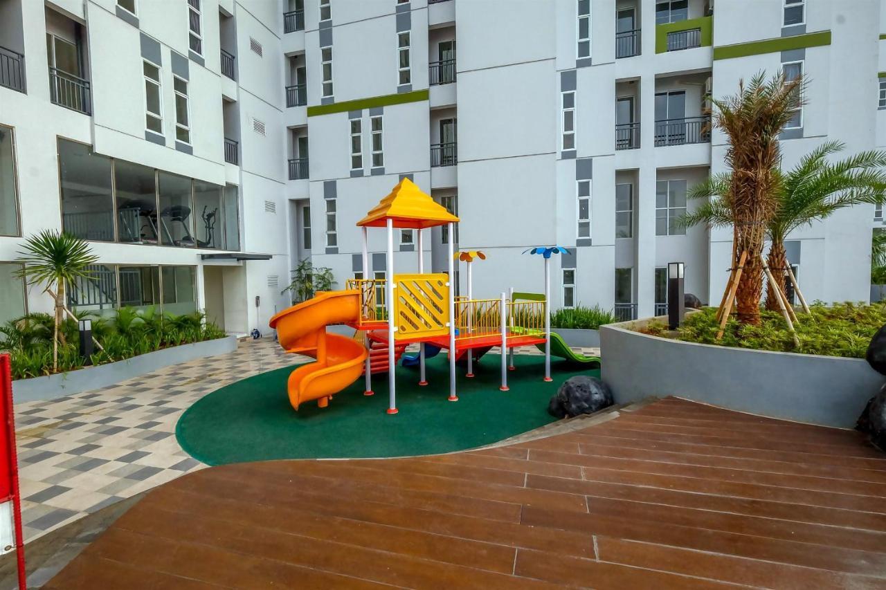Elegant Studio Room Akasa Pure Living Bsd Apartment By Travelio Serpong Exterior photo